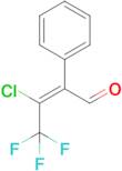 3-Chloro-4,4,4-trifluoro-2-phenyl-but-2-enal