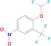 1-Difluoromethoxy-4-nitro-2-trifluoromethyl-benzene