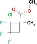 2-Chloro-2,3,3-trifluoro-1-methyl-cyclobutanecarboxylic acid methyl ester