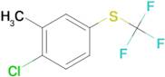 1-Chloro-2-methyl-4-trifluoromethylsulfanyl-benzene