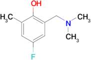 2-Dimethylaminomethyl-4-fluoro-6-methyl-phenol