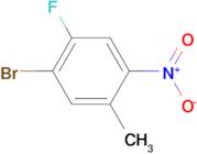 1-Bromo-2-fluoro-5-methyl-4-nitro-benzene