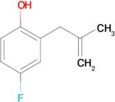 4-Fluoro-2-(2-methylallyl)-phenol