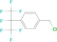 1-Chloromethyl-4-(1,2,2,2-tetrafluoro-1-trifluoromethyl-ethyl)-benzene