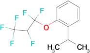 1-(1,1,2,3,3,3-Hexafluoro-propoxy)-2-isopropyl-benzene