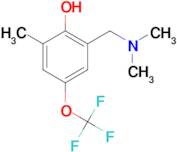 2-Dimethylaminomethyl-6-methyl-4-trifluoromethoxy-phenol