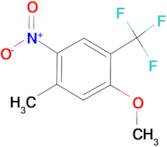 1-Methoxy-5-methyl-4-nitro-2-trifluoromethyl-benzene