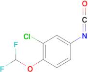 2-Chloro-1-difluoromethoxy-4-isocyanato-benzene