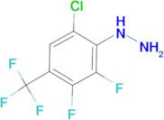 (6-Chloro-2,3-difluoro-4-trifluoromethyl-phenyl)-hydrazine