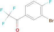 1-(3-Bromo-4-fluoro-phenyl)-2,2,2-trifluoro-ethanone