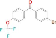 (4-Bromo-phenyl)-(4-trifluoromethoxy-phenyl)-methanone