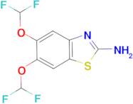 5,6-Bis(difluoromethoxy)benzothiazol-2-ylamine