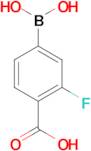 4-Carboxy-3-fluorophenylboronic acid