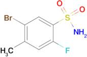 5-Bromo-2-fluoro-4-methylbenzenesulfonamide