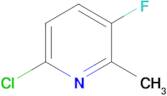 6-Chloro-3-fluoro-2-methyl-pyridine