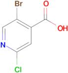 5-Bromo-2-chloro-isonicotinic acid