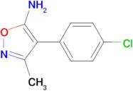 4-(4-Chloro-phenyl)-3-methyl-isoxazol-5-ylamine