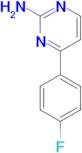 4-(4-Fluoro-phenyl)-pyrimidin-2-ylamine