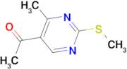 1-(4-Methyl-2-methylthio-pyrimidin-5-yl)-ethanone