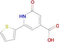 2-Hydroxy-6-(thiophen-2-yl)isonicotinic acid