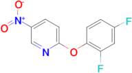 2-(2,4-Difluoro-phenoxy)-5-nitro-pyridine