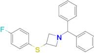 1-Benzhydryl-3-(4-fluoro-phenylthio)-azetidine