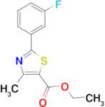 Ethyl 2-(3-Fluorophenyl)-4-methylthiazole-5-carboxylate