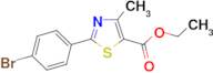 Ethyl 2-(4-Bromophenyl)-4-methylthiazole-5-carboxylate