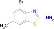 2-Amino-4-bromo-6-methylbenzothiazole