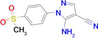 5-Amino-1-(4-(methylsulfonyl)phenyl)-1H-pyrazole-4-carbonitrile