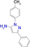 3-Phenyl-1-p-tolyl-1H-pyrazol-5-ylamine