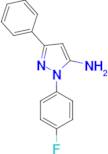 1-(4-Fluorophenyl)-3-phenyl-1H-pyrazol-5-ylamine