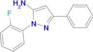 1-(2-Fluorophenyl)-3-phenyl-1H-pyrazol-5-amine