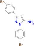 1,3-Bis(4-bromophenyl)-1H-pyrazol-5-ylamine