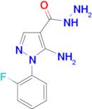 5-Amino-1-(2-fluorophenyl)-1H-pyrazole-4-carboxylic acid hydrazide