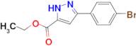 Ethyl 3-(4-Bromophenyl)-1H-pyrazole-5-carboxylate