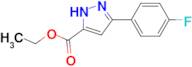 Ethyl 3-(4-fluorophenyl)-1H-pyrazole-5-carboxylate