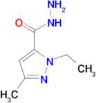 1-Ethyl-3-methyl-1H-pyrazole-5-carboxylic acidhydrazide