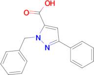 1-Benzyl-3-phenyl-1H-pyrazole-5-carboxylic acid