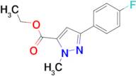 Ethyl 3-(4-Fluorophenyl)-1-methyl-1H-pyrazole-5-carboxylate