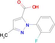 1-(2-Fluorophenyl)-3-methyl-1H-pyrazole5-carboxylic acid