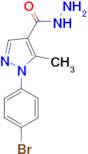 1-(4-Bromophenyl)-5-methyl-1H-pyrazole-4-carboxylic acid hydrazide