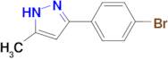 5-(4-Bromophenyl)-3-methyl-1H-pyrazole