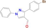 3-(4-Bromophenyl)-1-phenyl-1H-pyrazole-4-carboxaldehyde