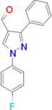 1-(4-Fluorophenyl)-3-phenyl-1H-pyrazole-4-carboxaldehyde