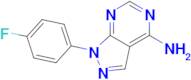 1-(4-Fluorophenyl)-1H-pyrazolo[3,4,d]pyrimidin-4-amine