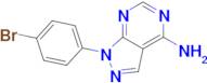 1-(4-Bromophenyl)-1H-pyrazolo[3,4-d]pyrimidin-4-ylamine