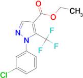 Ethyl 1-(3-chlorophenyl)-5-trifluoromethyl-1H-pyrazole-4-carboxylate