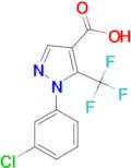 1-(3-Chlorophenyl)-5-trifluoromethyl-1H-pyrazole-4-carboxylic acid
