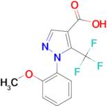 1-(2-Methoxy-phenyl)-5-trifluoromethyl-1H-pyrazole-4-carboxylic acid